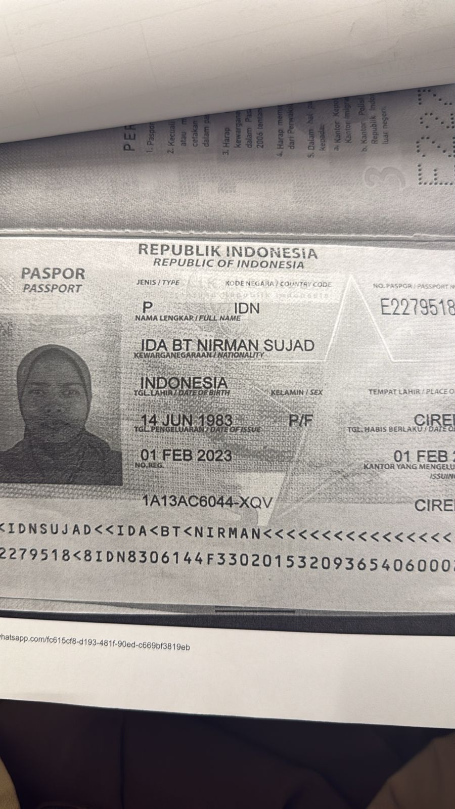 IDA BT NIRMAN SUJAD